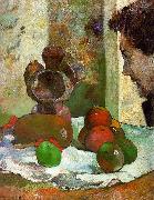 Paul Gauguin Still Life with Profile of Laval oil